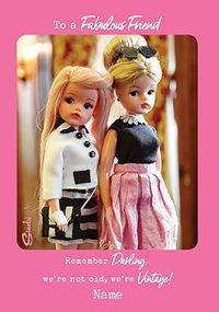 Sindy - Fabulous Friend Personalised Card