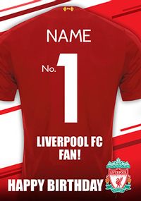 Tap to view Liverpool FC - No 1 Fan Shirt