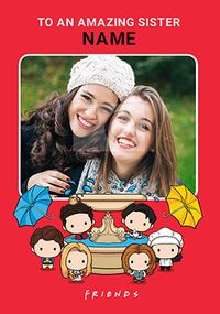 Friends - Amazing Sister Photo Card