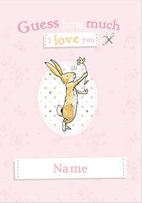 Tap to view Guess How Much I Love You Personalised Card