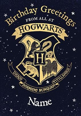 Harry Potter Birthday Cards - Official | Funky Pigeon Harry Potter Birthday Cards - Official | Funky Pigeon