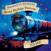 Harry Potter - Hogwarts Express Personalised Card