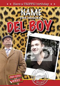 Tap to view Original Del Boy Birthday Card - Only Fools