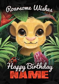 Tap to view The Lion King Roarsome Wishes Card