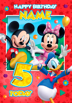 mickey mouse clubhouse group red funky pigeon