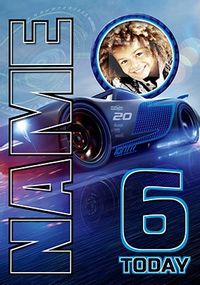 Tap to view Jackson Storm Birthday Card - Cars 3