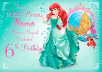 Magical Ariel Birthday Card - Disney Princess