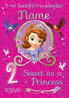 Sofia The First - Beautiful Granddaughter