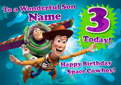 3rd Birthday Cards Perfect For Kids Funky Pigeon