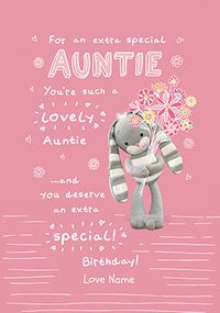 Tap to view Extra Special Auntie Hun Bun Personalised Card
