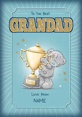 Me To You - The Best Grandad Birthday Card