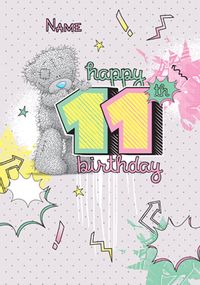 Tap to view Me To You - Symbols 11th Birthday Card