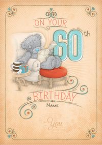 Tap to view Me To You - 60th Birthday Feet Up Card