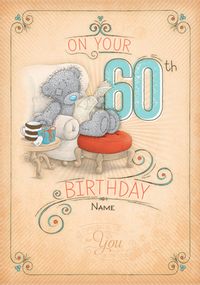 Me To You - 60th Birthday Feet Up Card