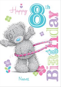 Tap to view Me To You - Hula Hoop 8th Birthday Card