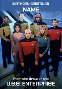 Star Trek - Birthday Greetings from the Crew
