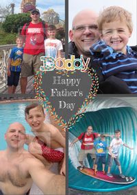Tap to view Leafy Hearts - Daddy on Father's Day