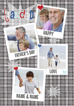 Polaroid - Grandad on Fathers Day