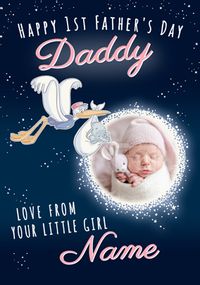 Tap to view Dumbo 1st Father's Day Photo Card