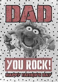 Tap to view The Muppets Animal Father's Day Card