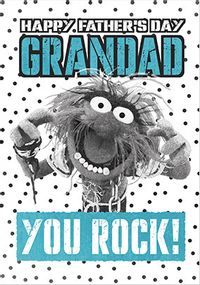 Tap to view The Muppets Animal Father's Day Card for Grandad