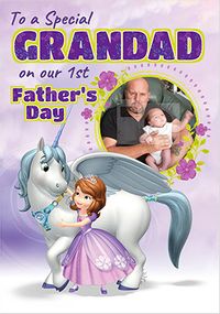 Sofia the First - 1st Father's Day Grandad