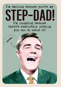 Tap to view My Step-Dad Personalised Father's Day Card