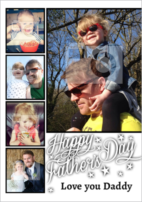 Essentials - Fathers Day card Photo Upload Love You Daddy