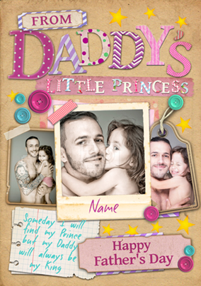 first father's day card from baby girl