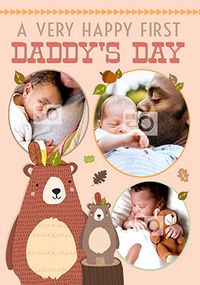 Tap to view First Daddy's Day Multi Photo Card
