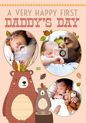 First Daddy's Day Multi Photo Card