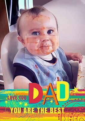 Dad You Are The Best Father's Day Photo Card