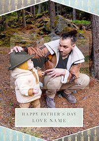 Tap to view Happy Father's Day Personalised Photo Card