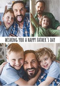 Tap to view Happy You a Happy Father's Day Multi Photo Card