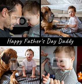 Happy Father's Day Daddy Photo Card