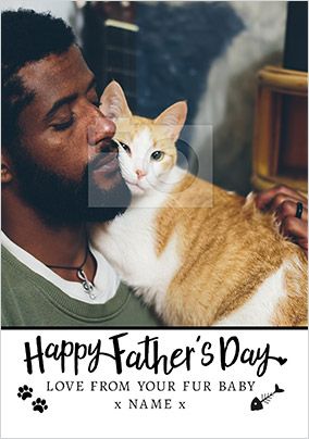 Happy Father's Day from your Fur Baby Card