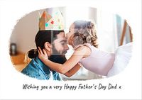 Wishing You a Very Happy Father's Day Photo Card