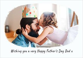 Wishing You a Very Happy Father's Day Photo Card