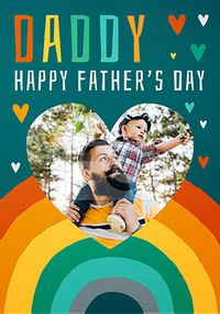 Tap to view Daddy Happy Father's Day Photo Card