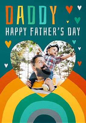 Daddy Happy Father's Day Photo Card