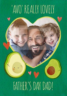 Avo Really Lovely Father's Day Photo Card