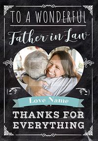 Tap to view To a Wonderful Father-in-Law Photo Card