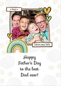 Tap to view Best Dad Ever photo Father's Day Card