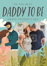 Tap to view The Best Daddy To Be Father's Day Photo Card