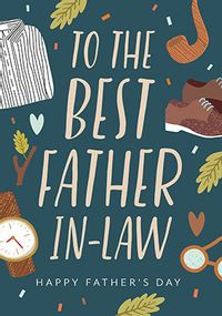 Tap to view Best Father-In-Law on Father's Day Card