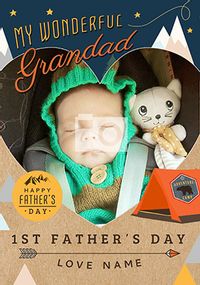 Tap to view Grandad's First Father's Day Card