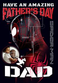 Spider-Man Amazing Father's Day Photo Card