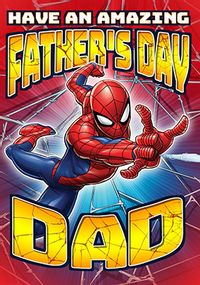 Spider-Man Amazing Dad Father's Day Card