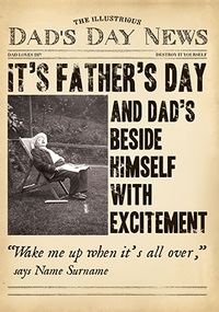 Tap to view Father's Day Excitement Card