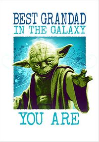 Yoda Father's Day Card